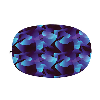 Blue Abstract Spirit Print Car Side Mirror Covers