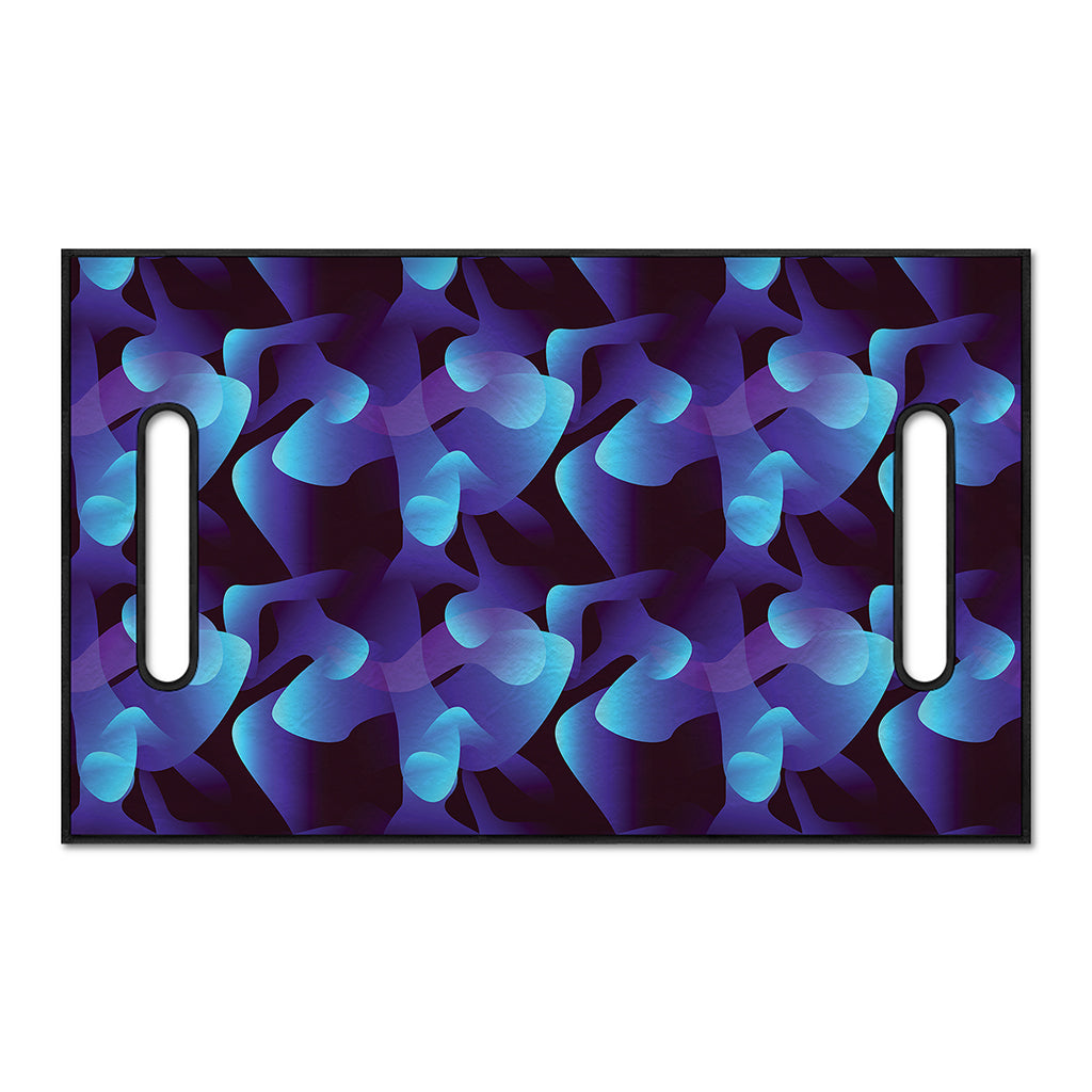Blue Abstract Spirit Print Golf Cart Seat Cover