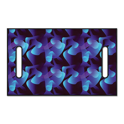 Blue Abstract Spirit Print Golf Cart Seat Cover