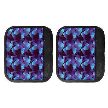 Blue Abstract Spirit Print Handle Covers
