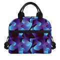 Blue Abstract Spirit Print Insulated Lunch Bag