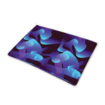 Blue Abstract Spirit Print Pet Cooling Mat Cover