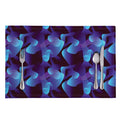 Blue Abstract Spirit Print Placemat