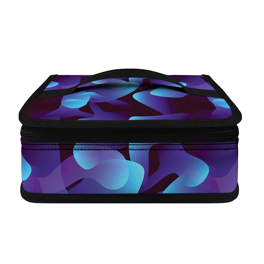 Blue Abstract Spirit Print Small Lunch Bag