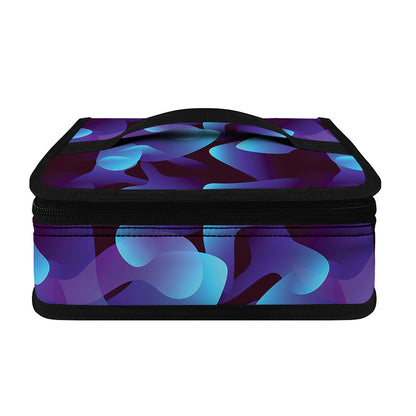 Blue Abstract Spirit Print Small Lunch Bag