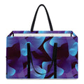 Blue Abstract Spirit Print Utility Tote Bag