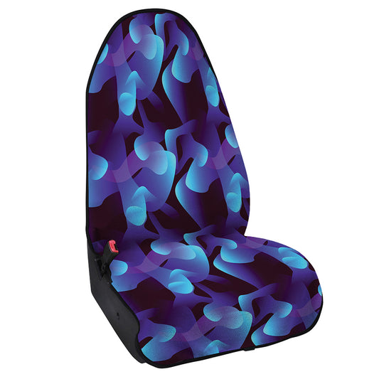 Blue Abstract Spirit Print Waterproof Car Seat Cover