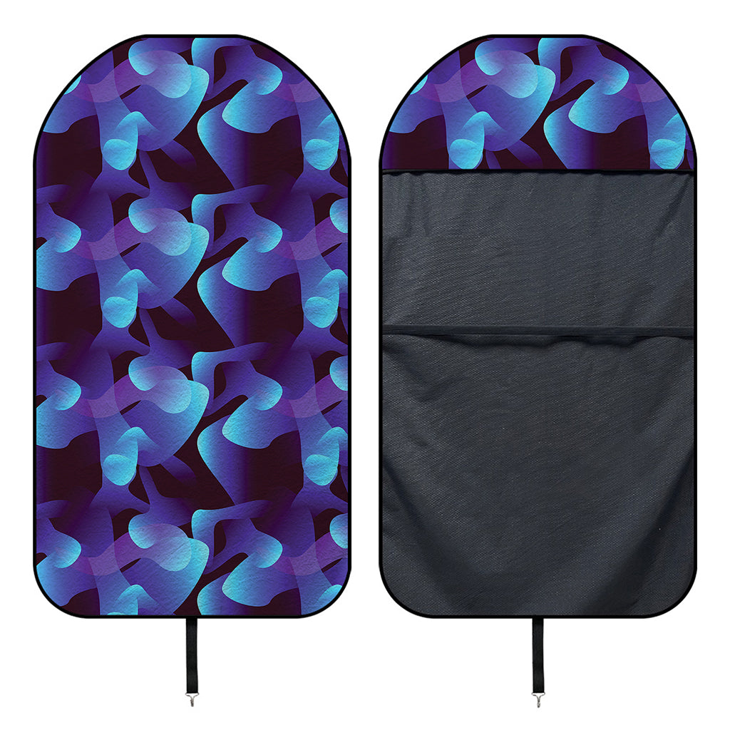 Blue Abstract Spirit Print Waterproof Car Seat Cover