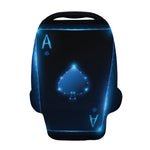 Blue Ace Card Print Baby Seat Cover