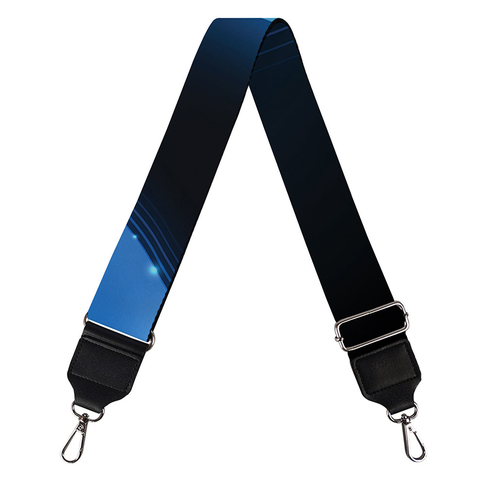 Blue Ace Card Print Bag Strap