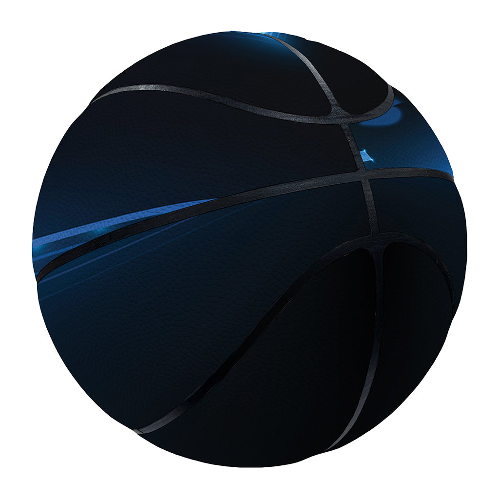 Blue Ace Card Print Basketball