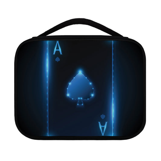 Blue Ace Card Print Classic Bible Case