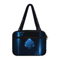Blue Ace Card Print Double Strap Bible Bag