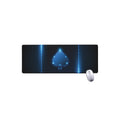 Blue Ace Card Print Extended Mouse Pad