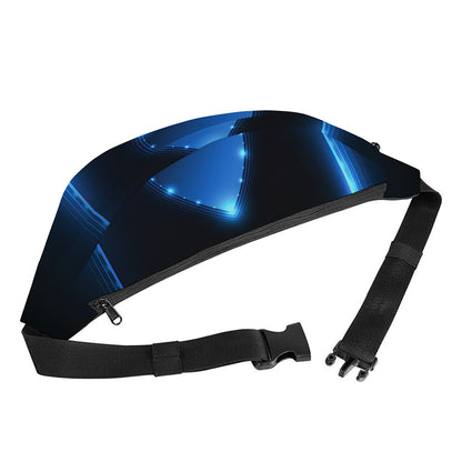 Blue Ace Card Print Fanny Pack