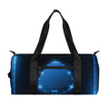 Blue Ace Card Print Gym Bag