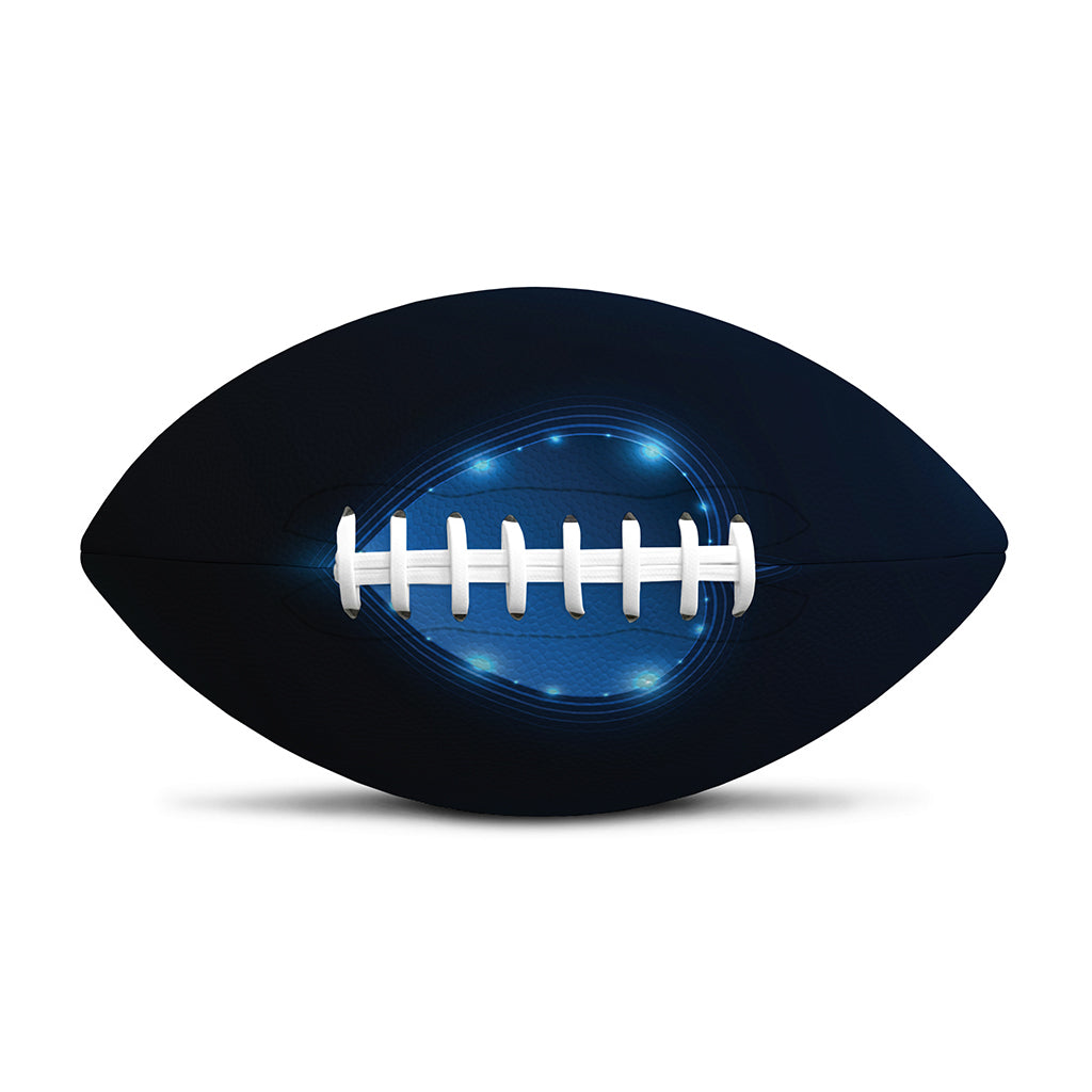 Blue Ace Card Print Rugby Ball