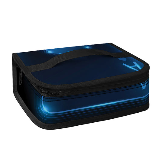 Blue Ace Card Print Small Lunch Bag
