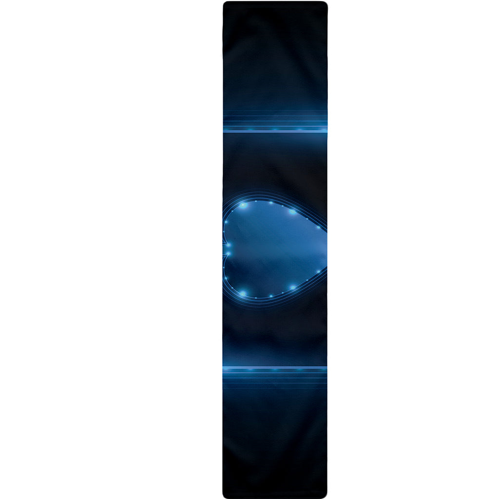 Blue Ace Card Print Table Runner