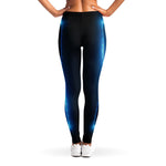 Blue Ace Card Print Women's Leggings