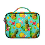 Blue Aloha Pineapple Pattern Print Briefcase Bible Bag