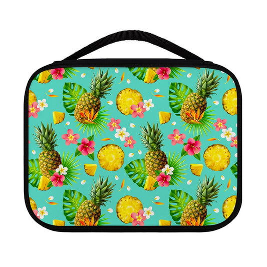 Blue Aloha Pineapple Pattern Print Classic Bible Case