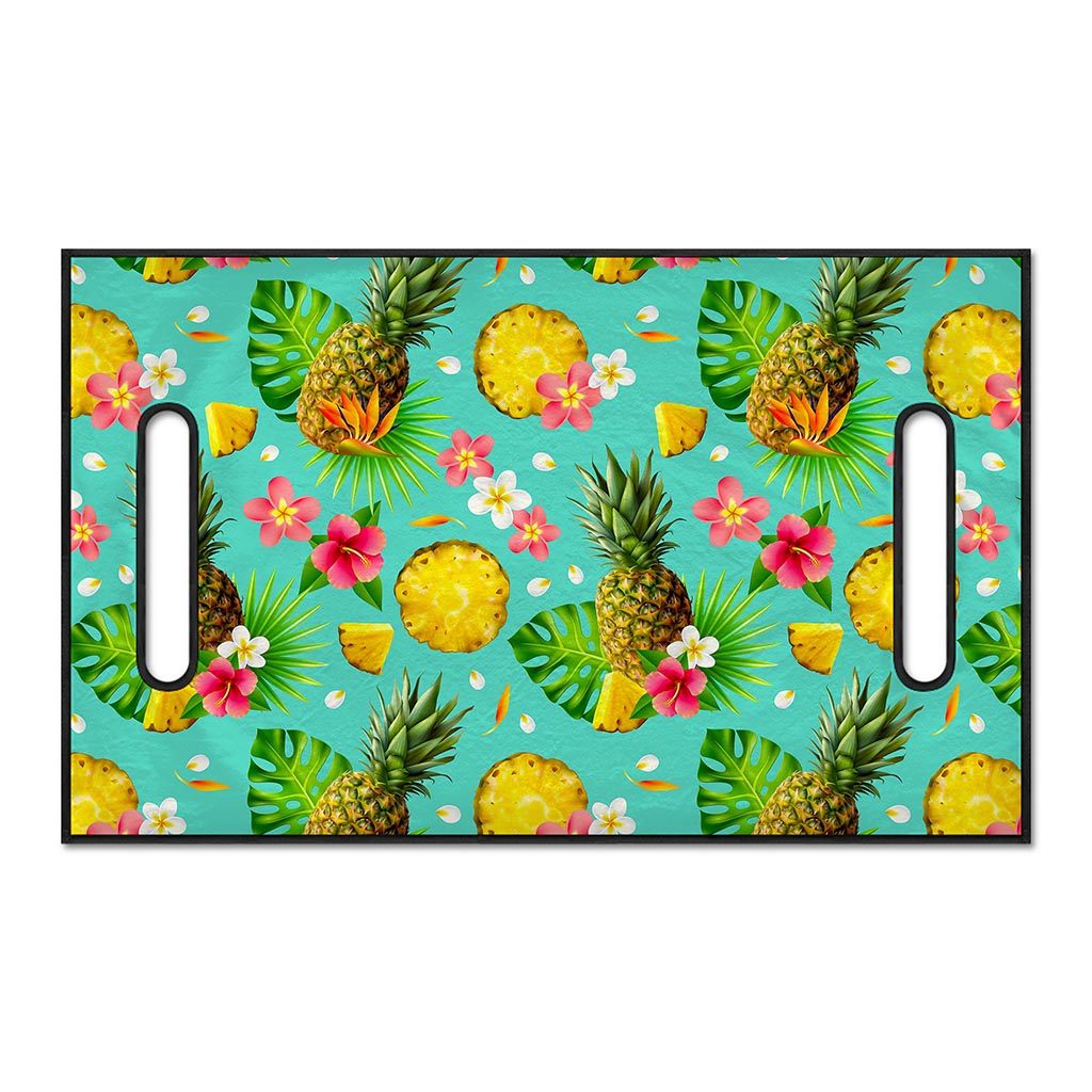Blue Aloha Pineapple Pattern Print Golf Cart Seat Cover