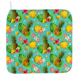 Blue Aloha Pineapple Pattern Print Hand Towel