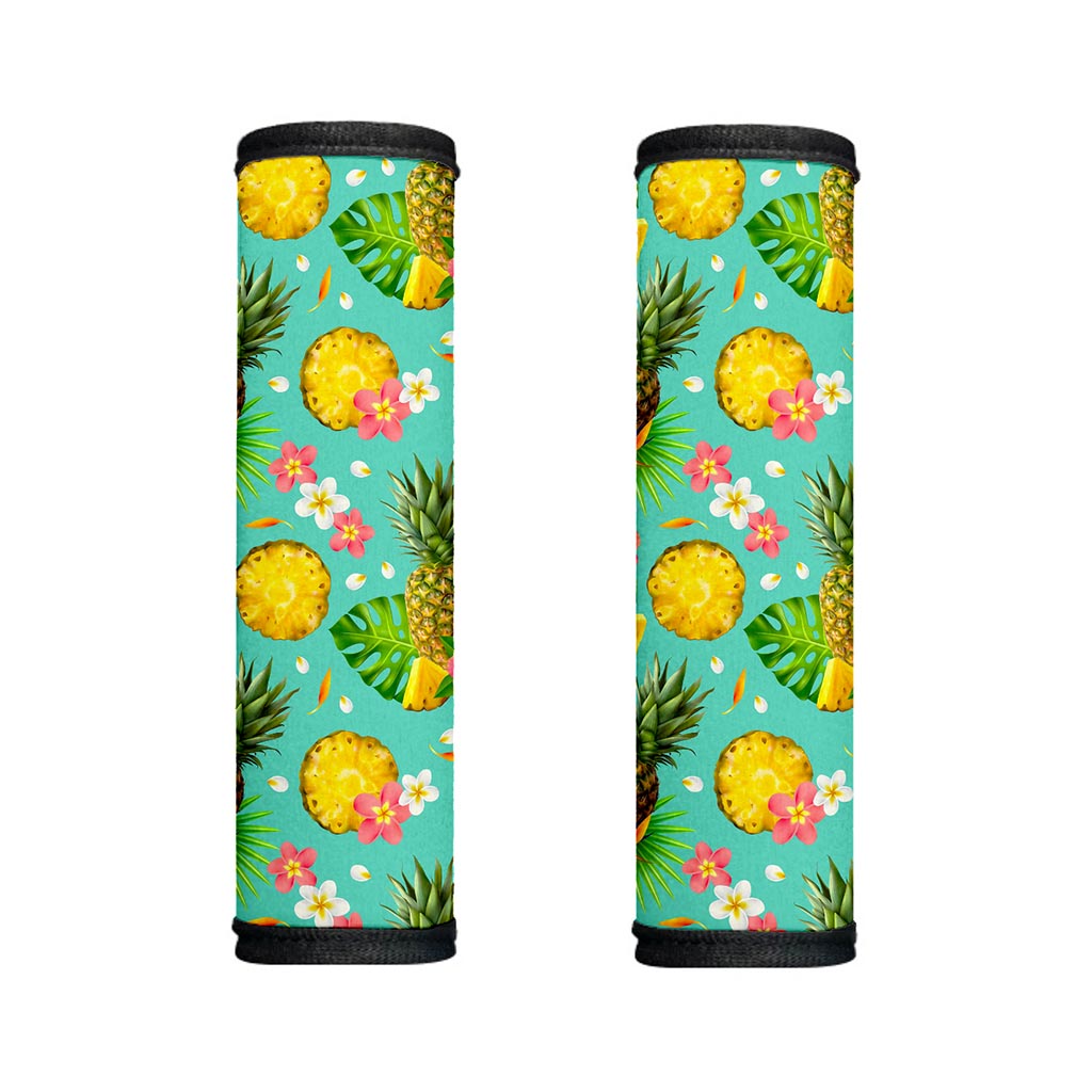 Blue Aloha Pineapple Pattern Print Handle Covers