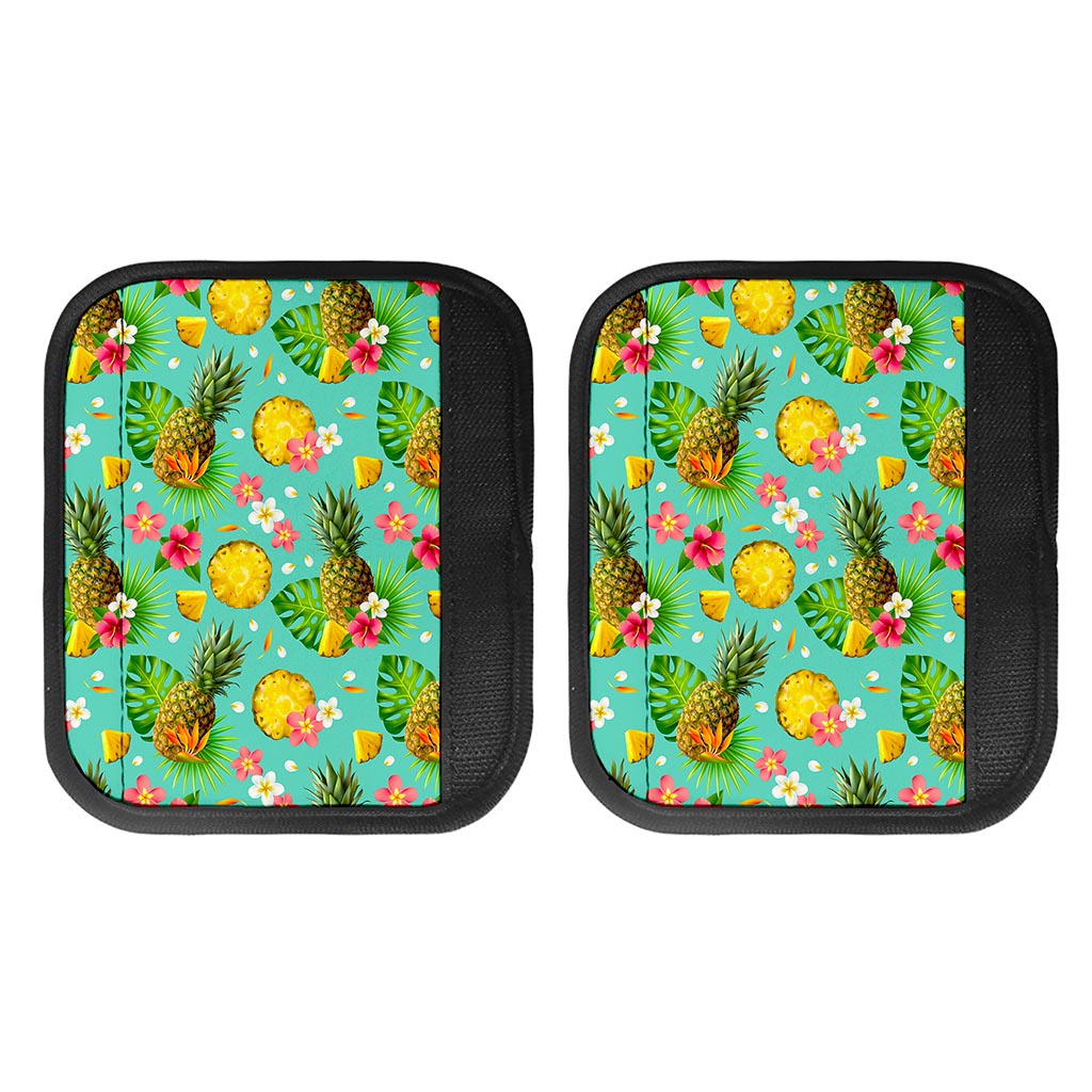 Blue Aloha Pineapple Pattern Print Handle Covers