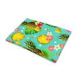 Blue Aloha Pineapple Pattern Print Pet Cooling Mat Cover