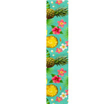 Blue Aloha Pineapple Pattern Print Table Runner