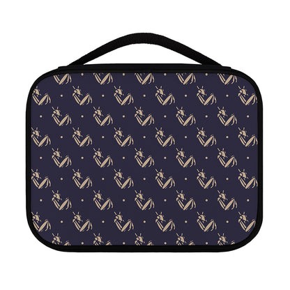 Blue And Beige Mantis Pattern Print Classic Bible Case