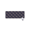 Blue And Beige Mantis Pattern Print Extended Mouse Pad