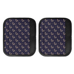 Blue And Beige Mantis Pattern Print Handle Covers
