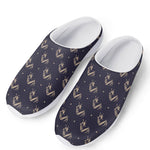Blue And Beige Mantis Pattern Print Mesh Casual Shoes