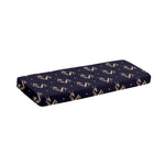Blue And Beige Mantis Pattern Print Piano Keyboard Cover