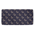 Blue And Beige Mantis Pattern Print Towel