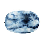 Blue And Black Acid Wash Tie Dye Print Car Side Mirror Covers