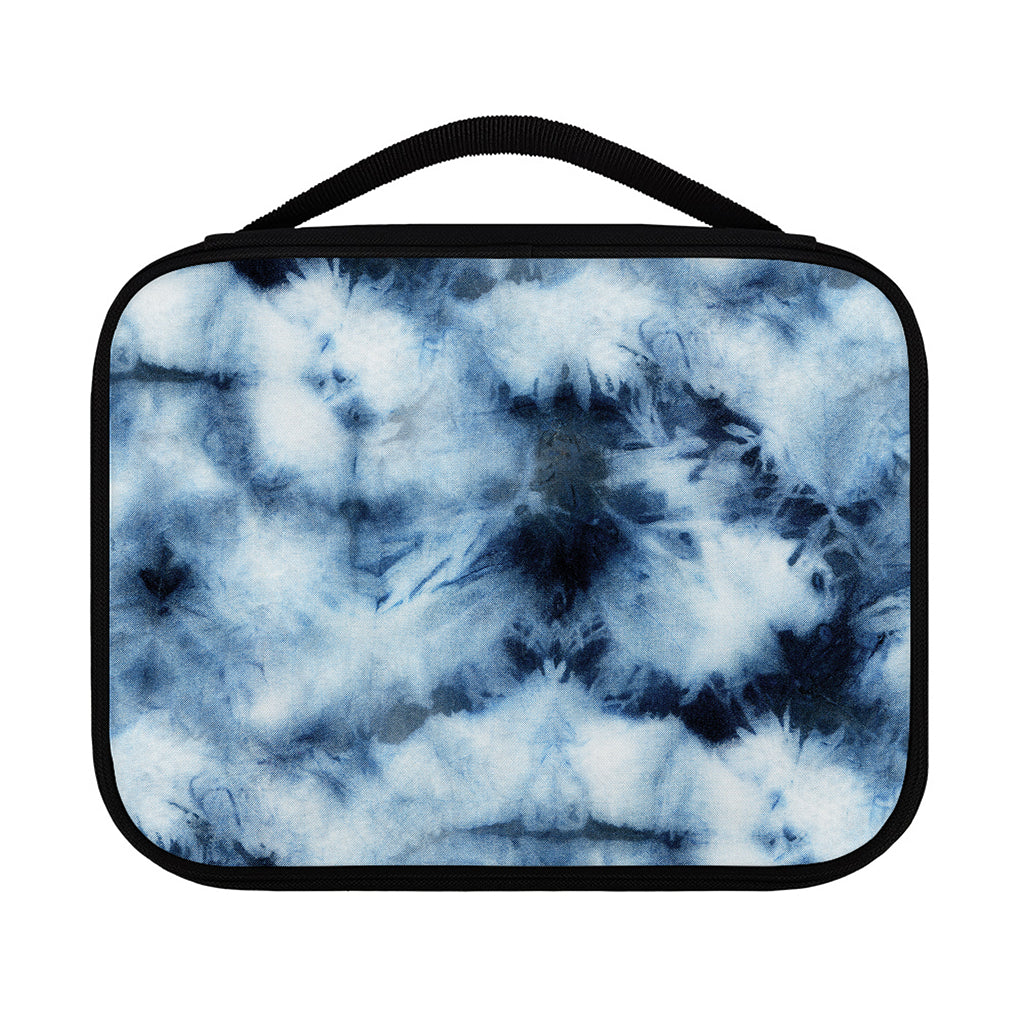 Blue And Black Acid Wash Tie Dye Print Classic Bible Case