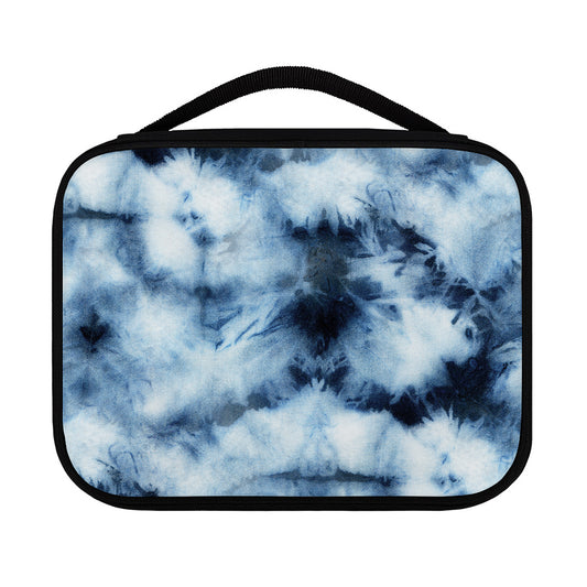 Blue And Black Acid Wash Tie Dye Print Classic Bible Case