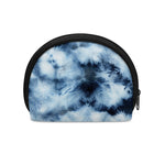 Blue And Black Acid Wash Tie Dye Print Coin Purse