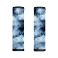 Blue And Black Acid Wash Tie Dye Print Handle Covers
