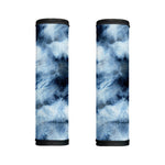 Blue And Black Acid Wash Tie Dye Print Handle Covers
