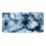 Blue And Black Acid Wash Tie Dye Print Towel