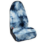 Blue And Black Acid Wash Tie Dye Print Waterproof Car Seat Cover