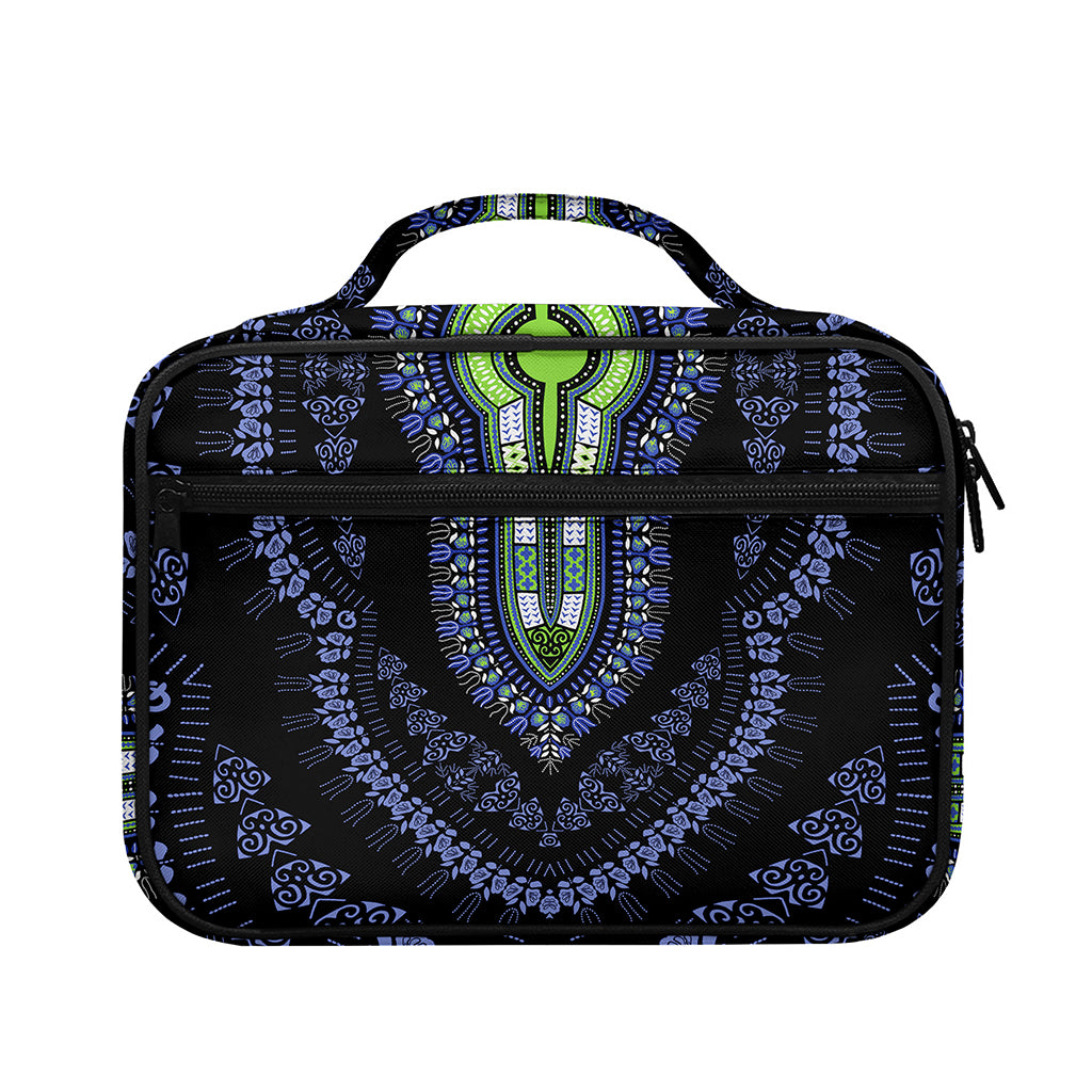 Blue And Black African Dashiki Print Briefcase Bible Bag