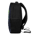 Blue And Black African Dashiki Print Casual Backpack