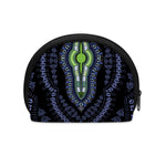 Blue And Black African Dashiki Print Coin Purse