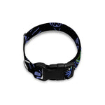 Blue And Black African Dashiki Print Dog Collar